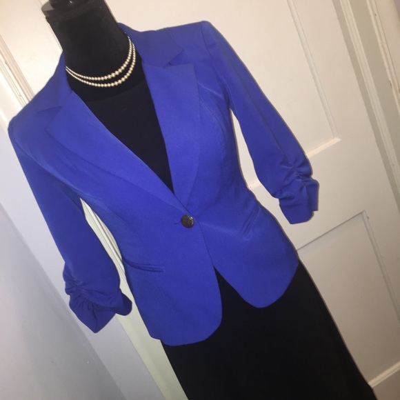 Cobalt Blue Blazer ๐ผ - Picture 2 of 5